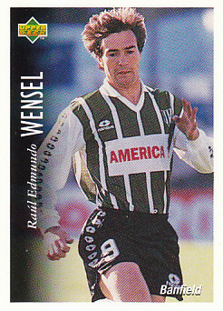 Raul Edmundo Wensel Banfield FC 1995 Upper Deck Futbol Argentina #110